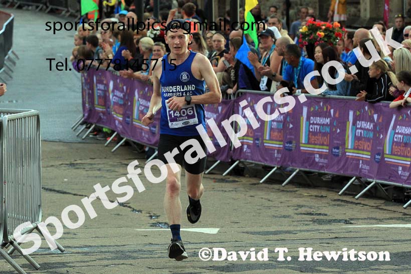 The Durham City Run 10k, 2022 Durham City Run 5k and 10k Road Races, Friday, july 15th, Photo: David T. Hewitson/Sports for All Pics